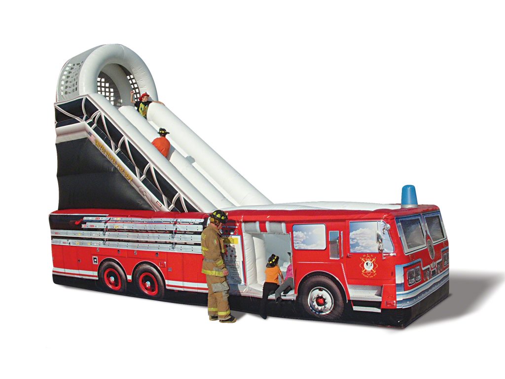 Fire Truck Slide Rental Dallas, TX