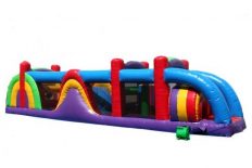 38' Rainbow Obstacle Course