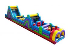 70' Wacky Rush Obstacle Course