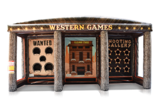 3 in 1 Western Games Booth